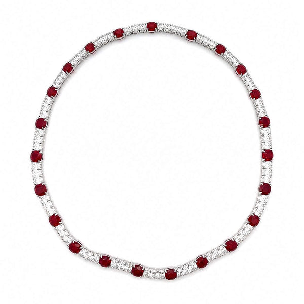 Ruby Riviera Tennis Necklace