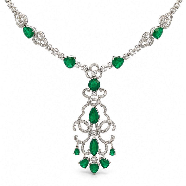 Emerald Long Necklace