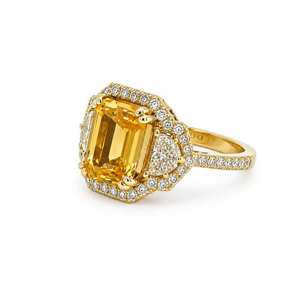 Sapphire & Diamond Ring