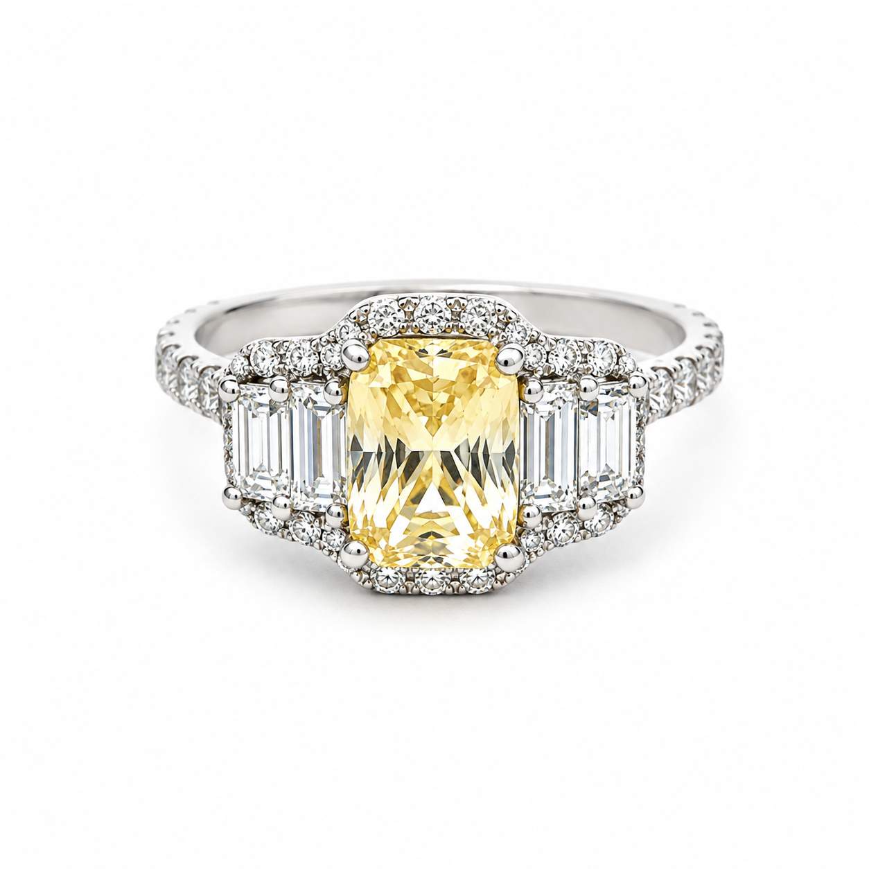 Sapphire & Diamond Ring
