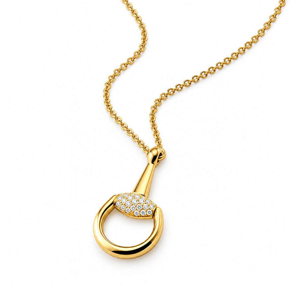Gucci HorseBit Pendant Necklace