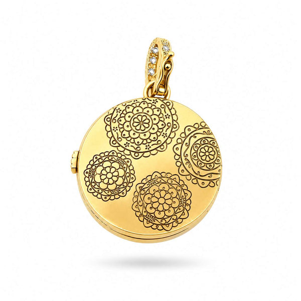 Buddha Mama Mandala Locket Pendant