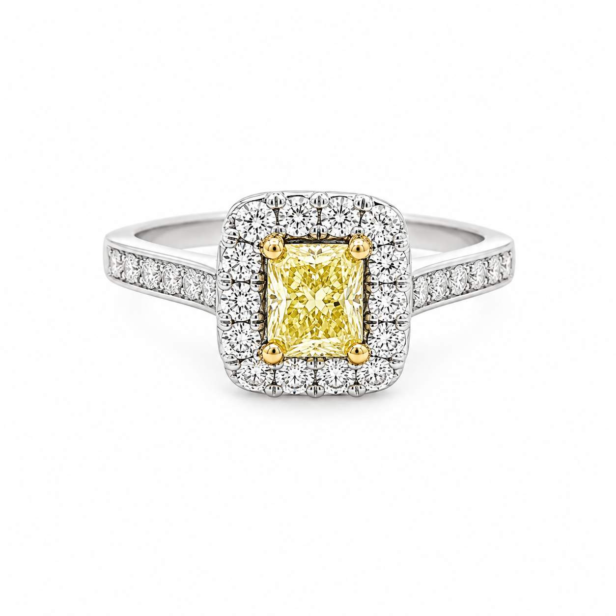 Yellow Diamond Ring