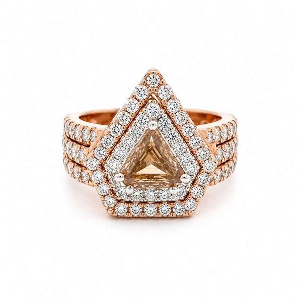 Diamond Triangle Ring