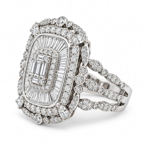 Diamond Cocktail Ring