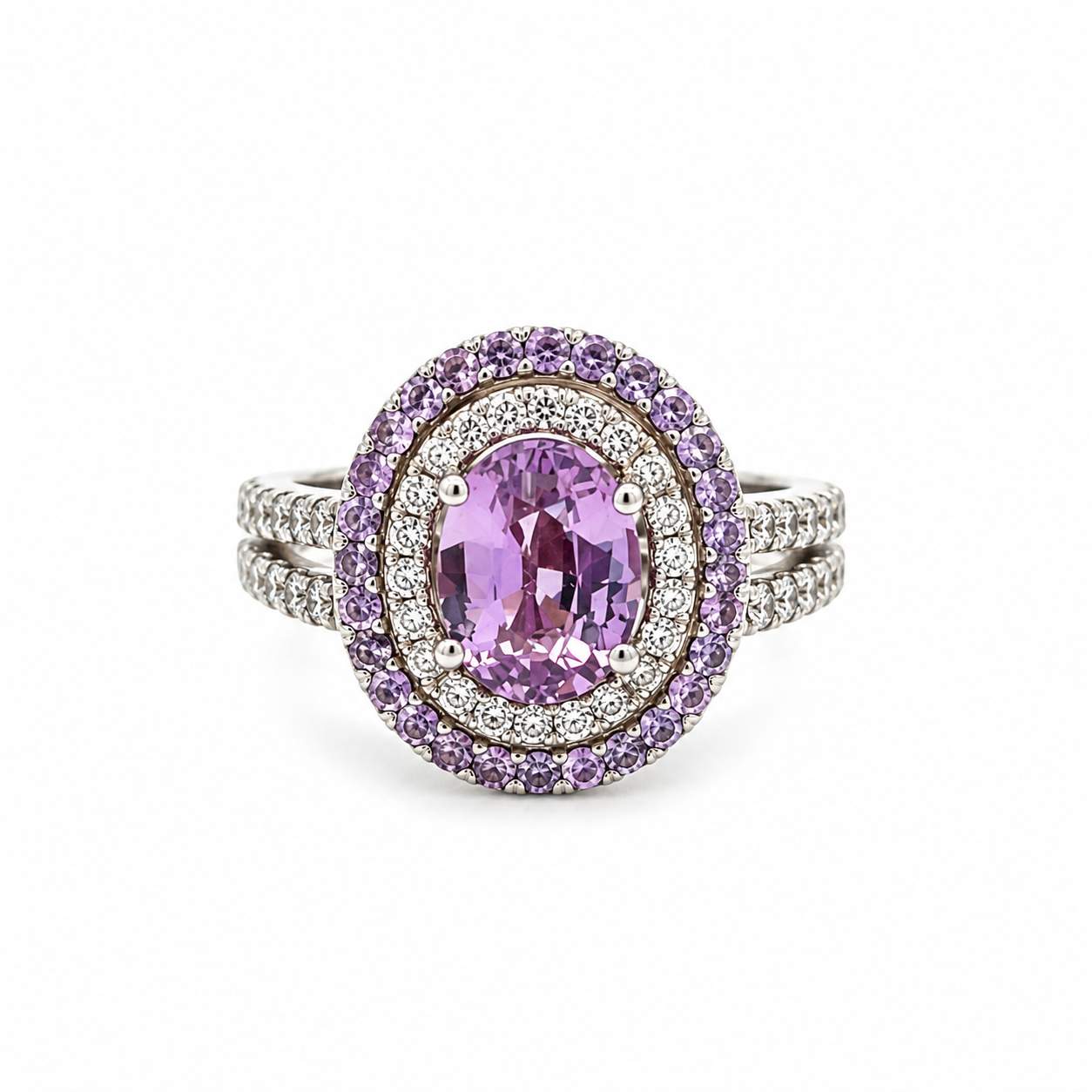 Sapphire & Diamond Ring