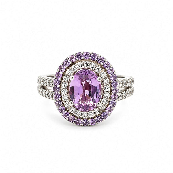 Sapphire & Diamond Ring