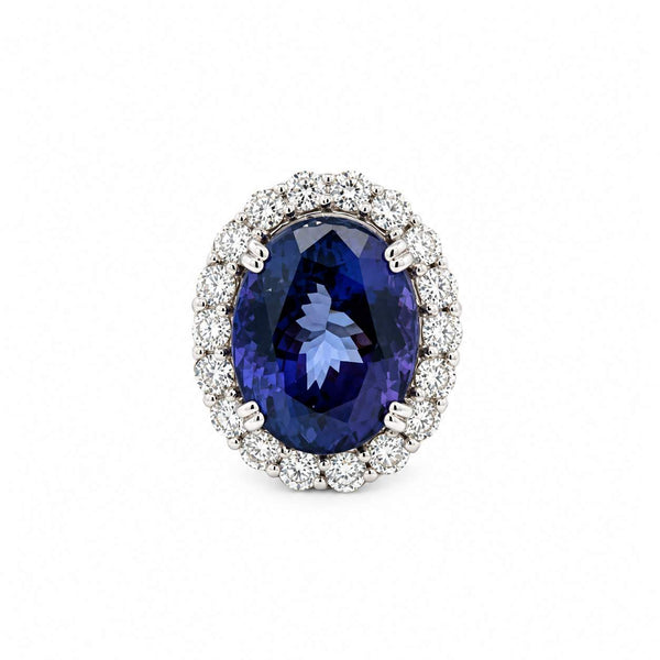 Flower Tanzanite Ring
