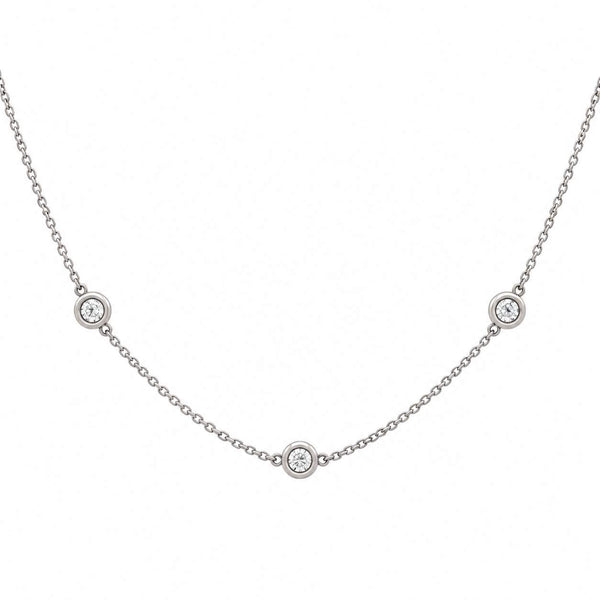 By The Inch Diamond Necklace