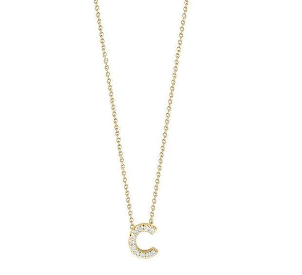 Roberto Coin Love Letter "C" Necklace
