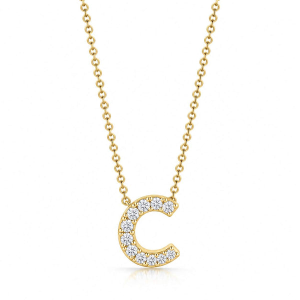Roberto Coin Love Letter "C" Necklace