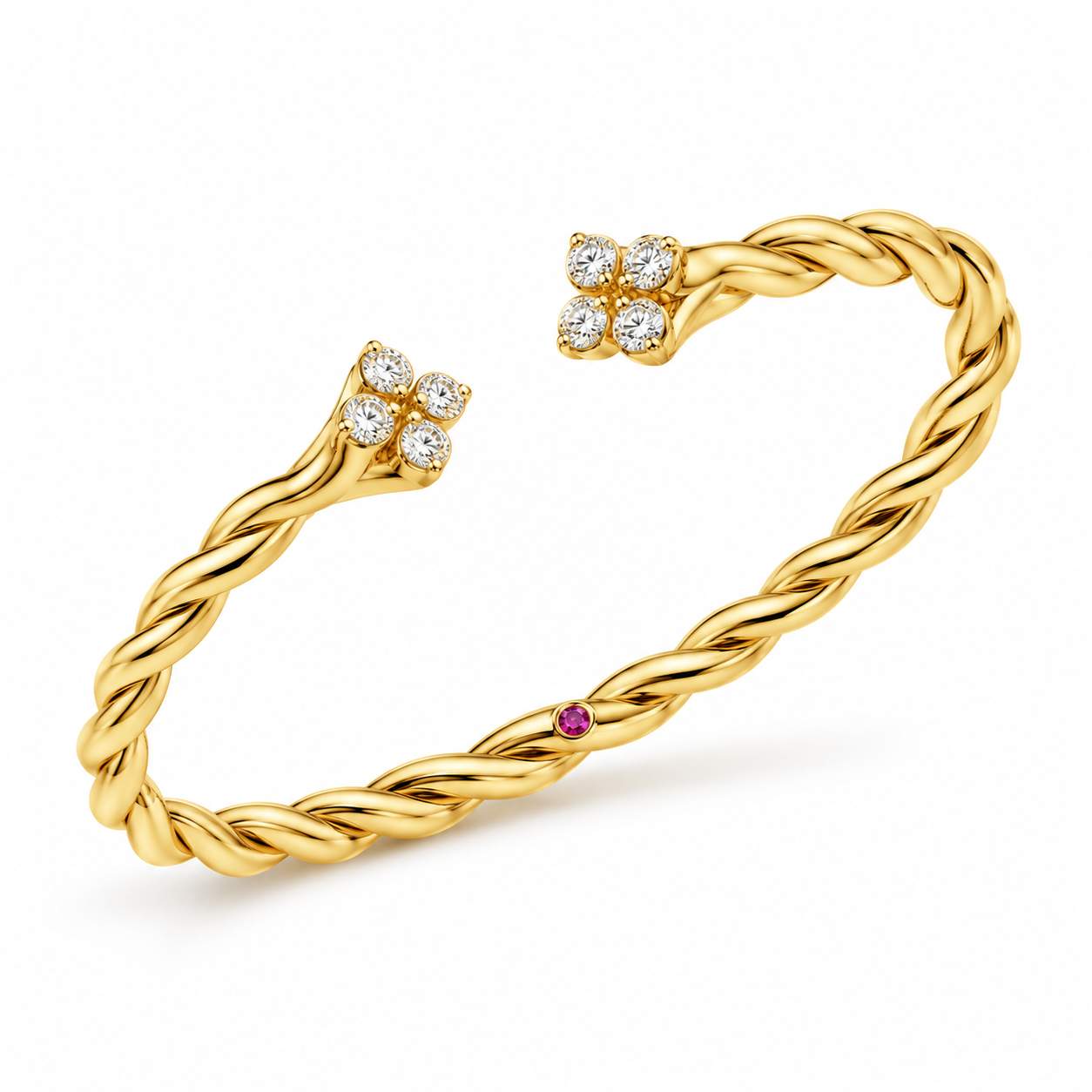 Roberto Coin Love in Verona Twist Bangle
