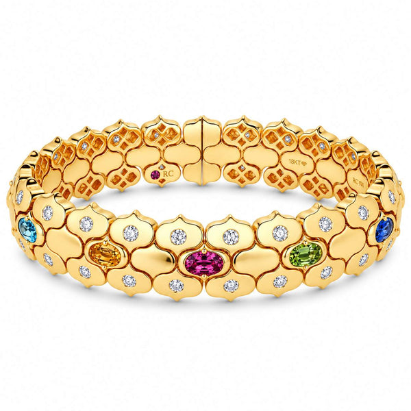 Roberto Coin Cobra Wide Cuff Bangle