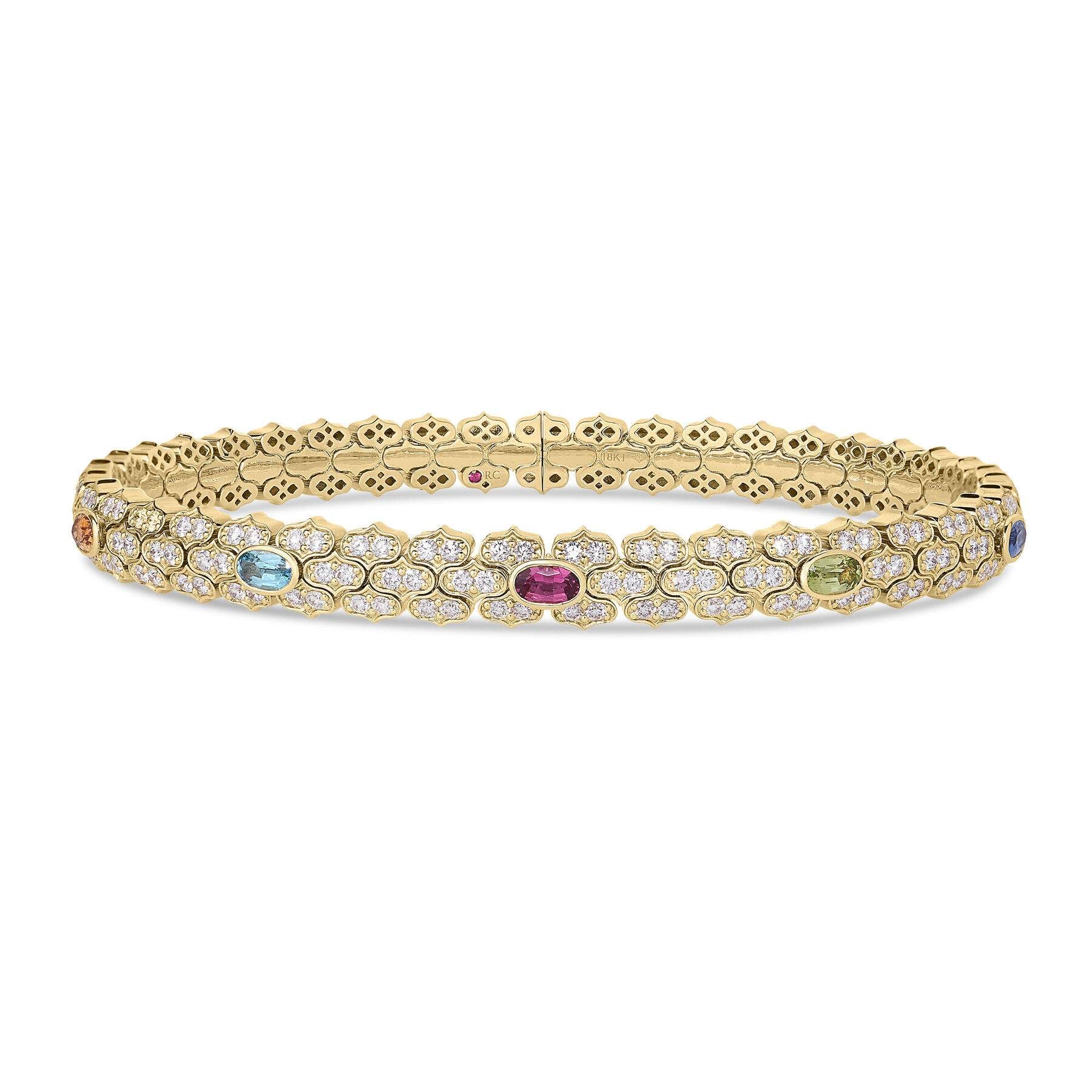 Roberto Coin Cobra Narrow Cuff Bangle