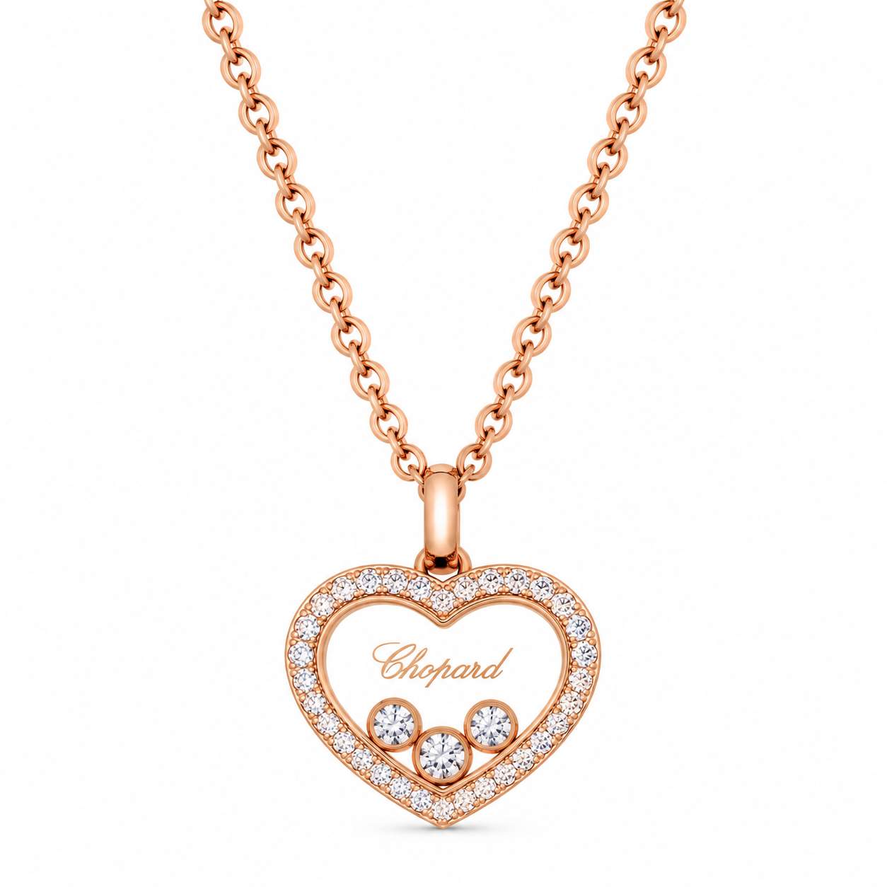 Chopard Happy Diamonds Icons Heart Pendant Necklace