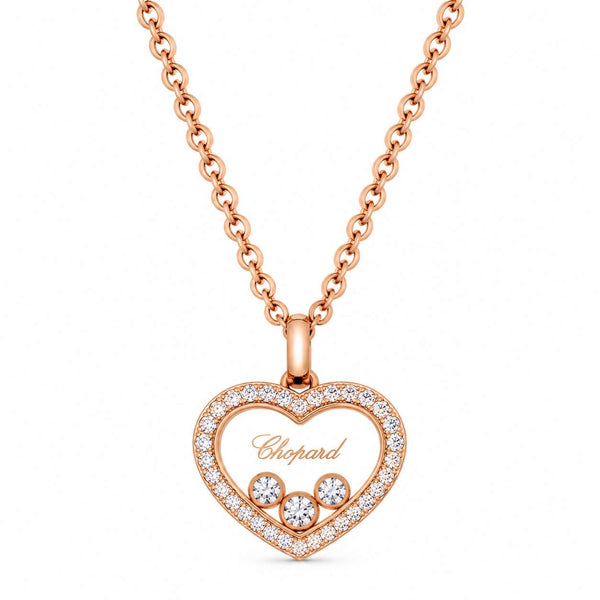 Chopard Happy Diamonds Icons Heart Pendant Necklace