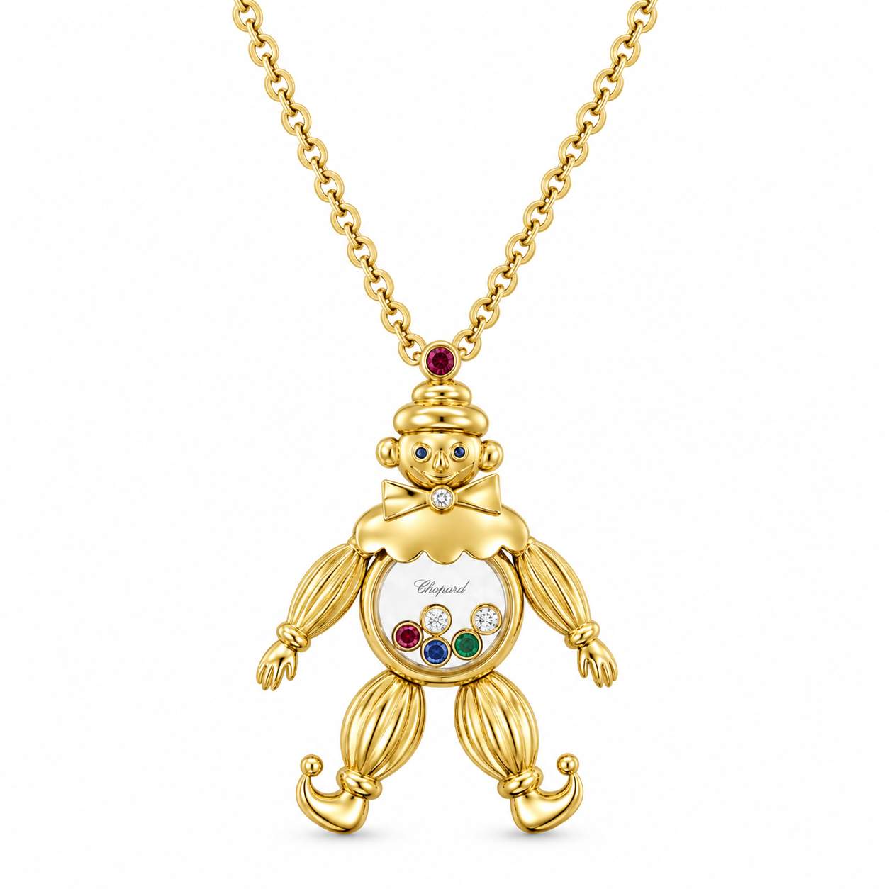 Chopard Happy Diamonds 'Clown' Pendant Necklace