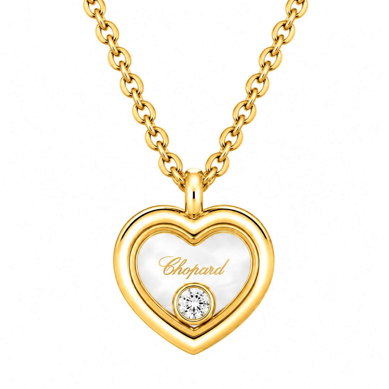 Chopard Happy Diamonds Icons Heart Pendant Necklace