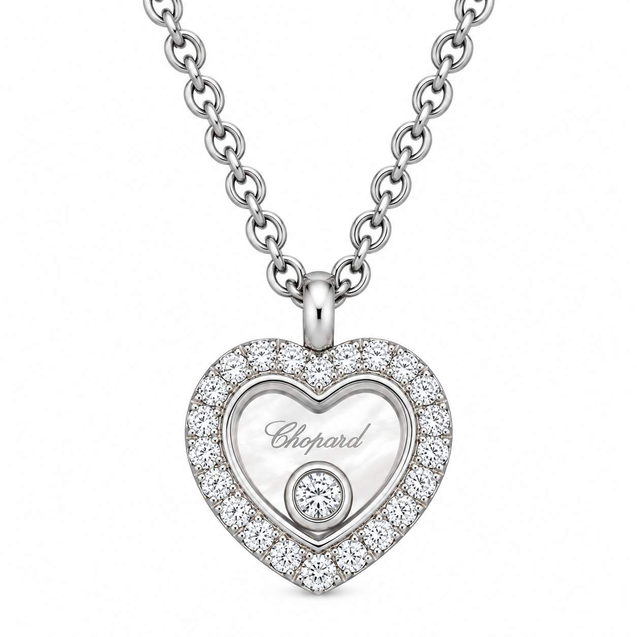 Chopard Happy Diamonds Icons Heart Pendant Necklace