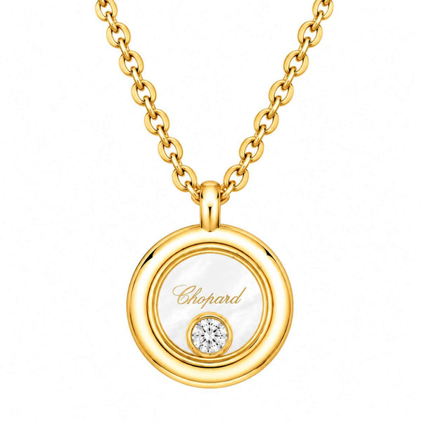 Chopard Happy Diamonds Icon Circle Pendant Necklace