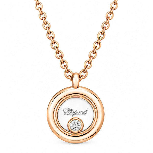 Chopard Happy Diamonds Icon Circle Pendant Necklace