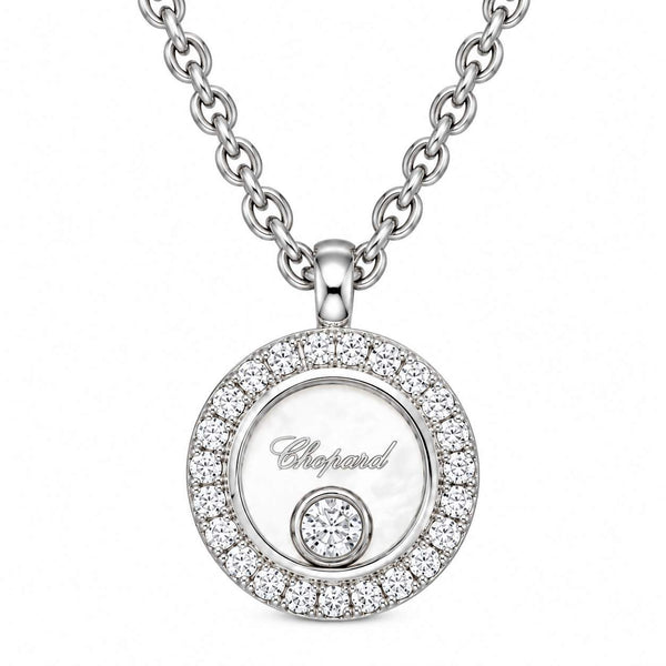 Chopard Happy Diamonds Icons Circle Pendant Necklace