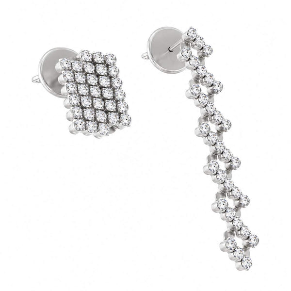 Serafino Consoli 5 Rows Expandable Earrings