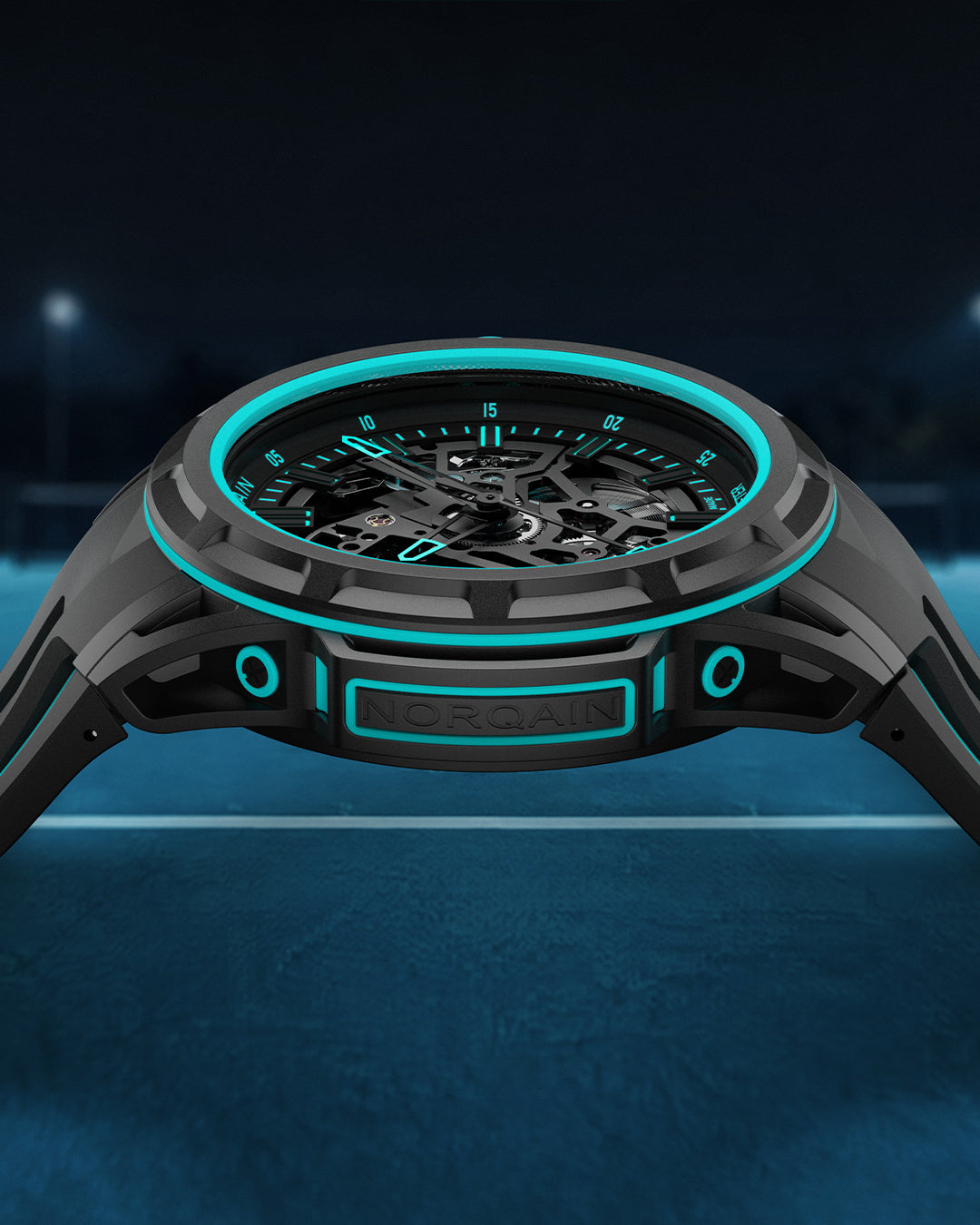 Norqain Wild One Skeleton X-Lite Turquoise