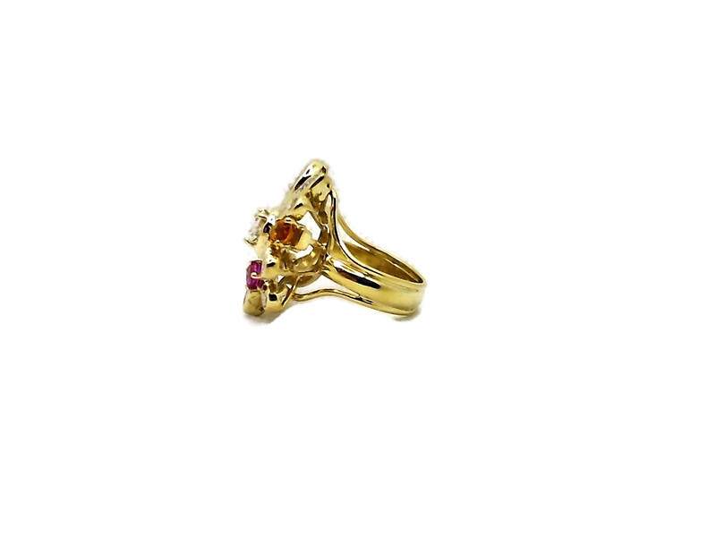 Sapphire and Diamond Ring