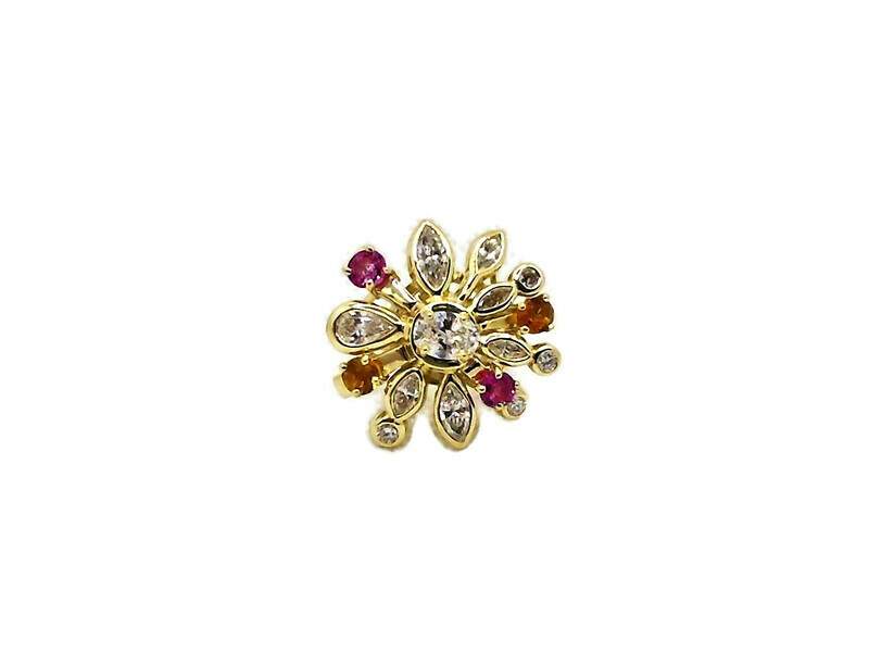 Sapphire and Diamond Ring