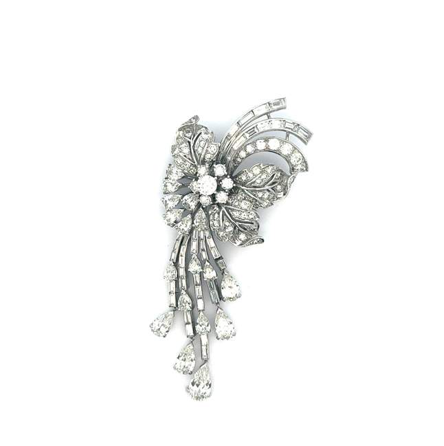 Diamond Brooch