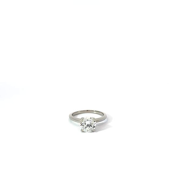 Round Brilliant Diamond Engagement Ring
