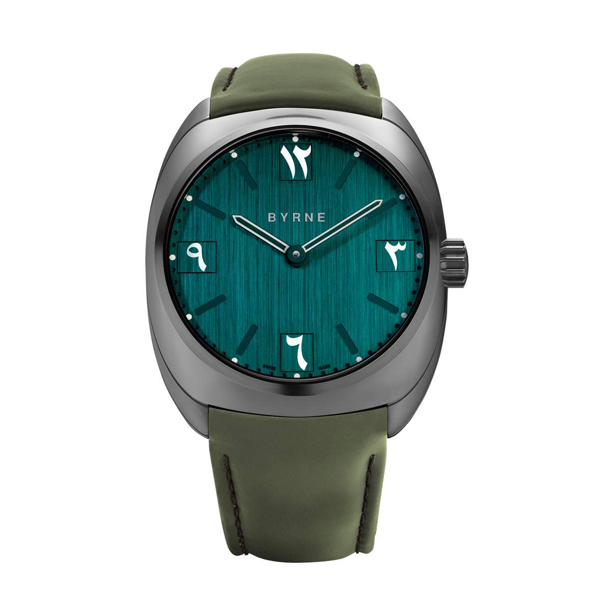 Byrne Gyro Green Dial Provident Jewelery
