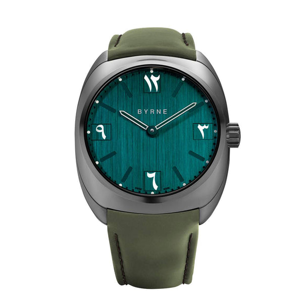 Byrne Gyro Green Dial Provident Jewelery