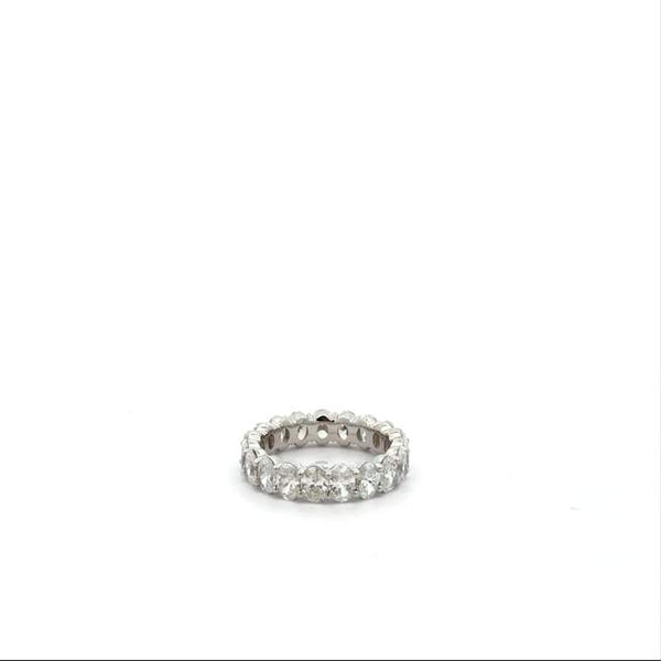 Oval Cut Diamond Eternity Band