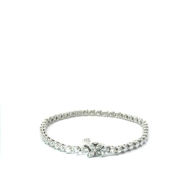 Tiffany & Co. "Victoria" Diamond Tennis Bracelet