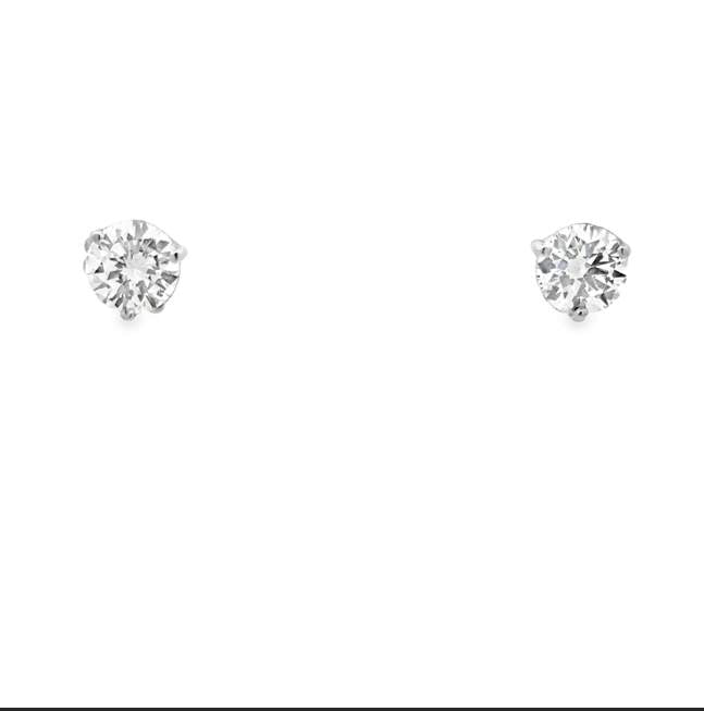 Round Brilliant Diamond Studs