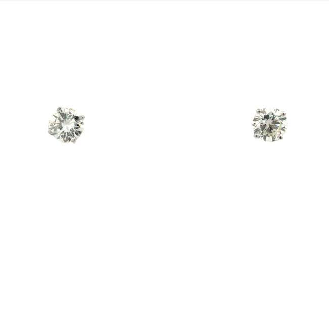 Round Brilliant Diamond Studs