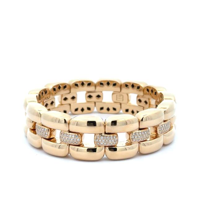 Platini Pave Stretch Bracelet Provident Jewelery