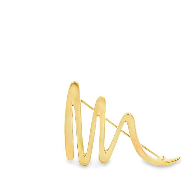 Tiffany & Co. Zig Zag Pin