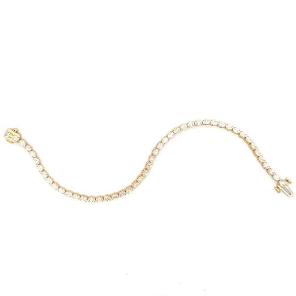 Oval Cut Diamond Tennis Bracelet