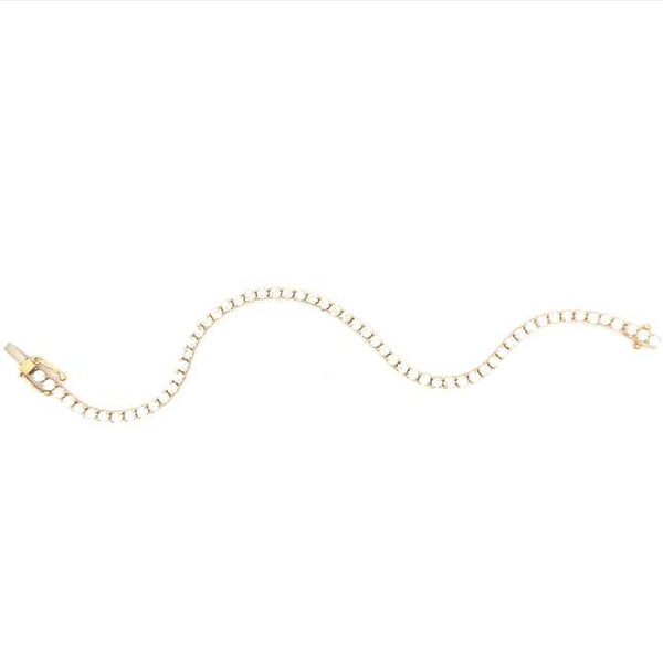 Round Brilliant Diamond Tennis Bracelet