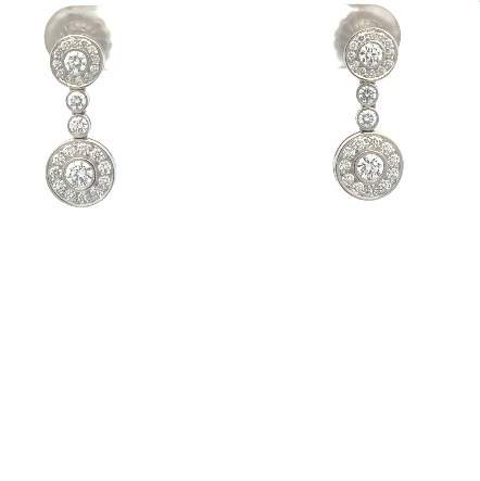 Tiffany & Co. Diamond Drop Earrings