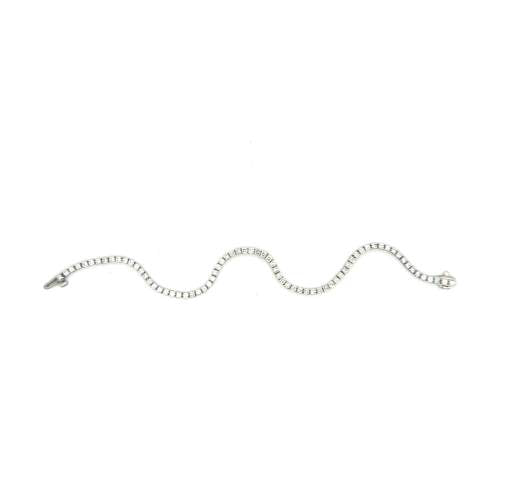Round Brilliant Diamond Tennis Bracelet