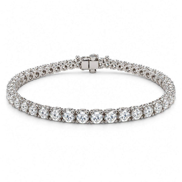Platinum Diamond Tennis Bracelet - 5.50 Carats