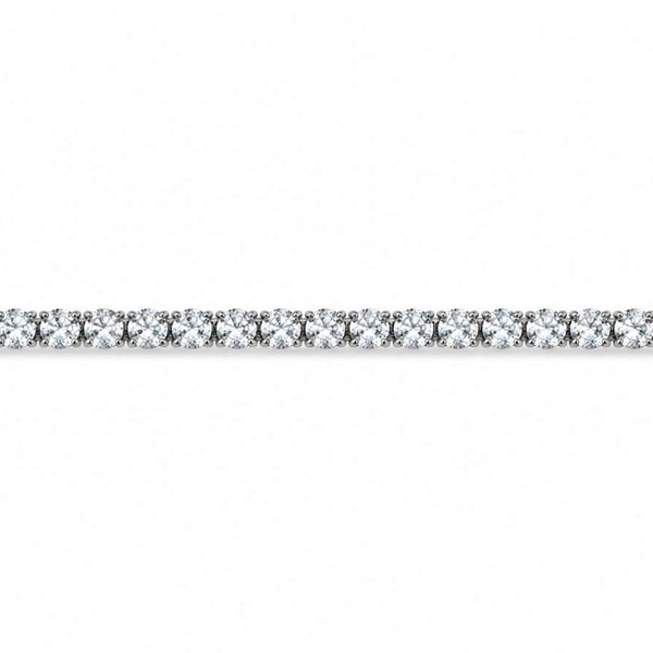 Platinum Diamond Tennis Bracelet - 7.59CTS