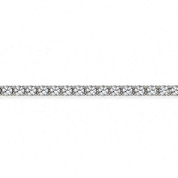 Platinum Diamond Tennis Bracelet - 8.99CTS