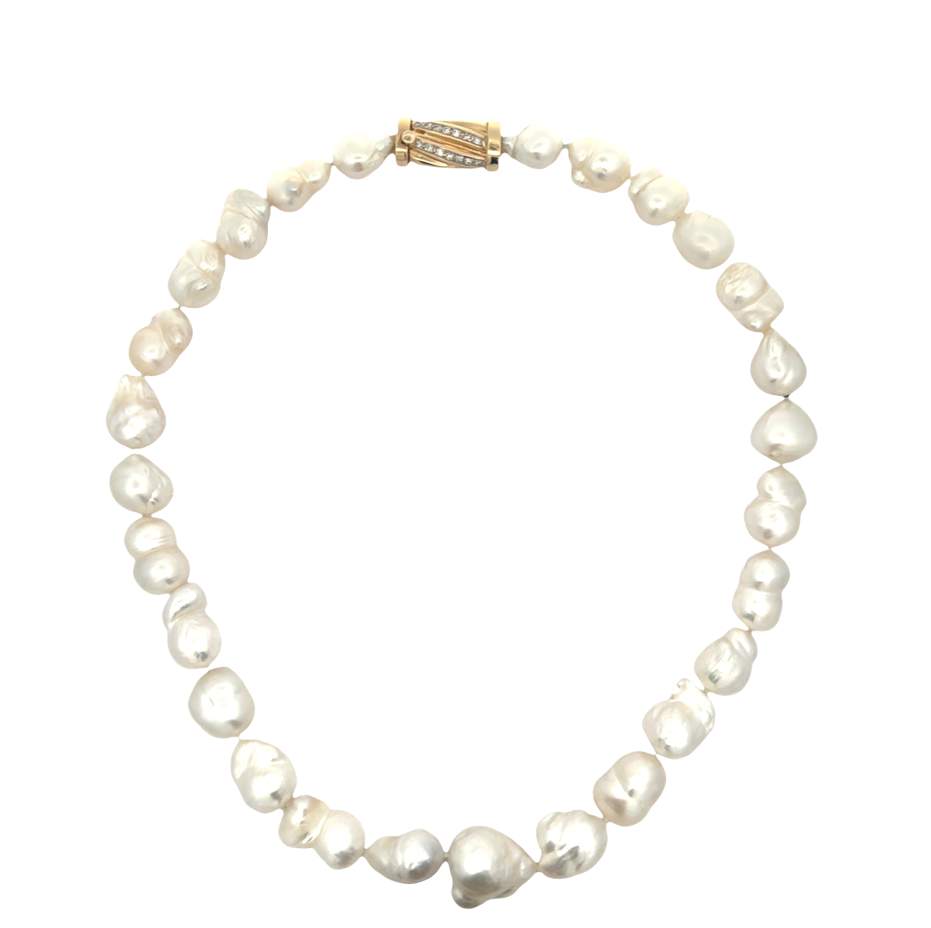 Baroque Pearl Necklace Provident Jewelery