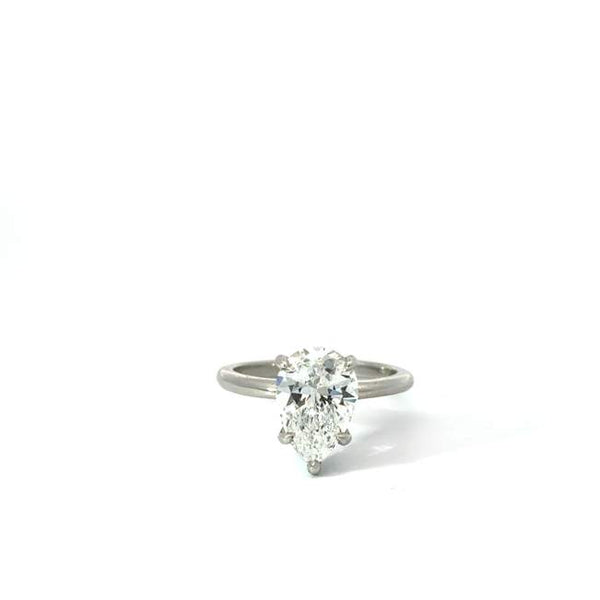 Pear Cut Diamond Engagement Ring