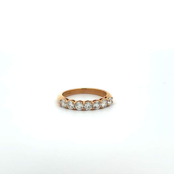 Tiffany & Co. Rose Gold and Diamond Band